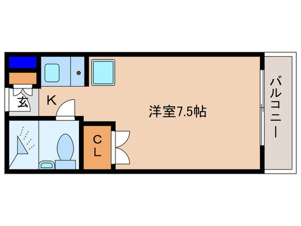 グランドール野洲の物件間取画像